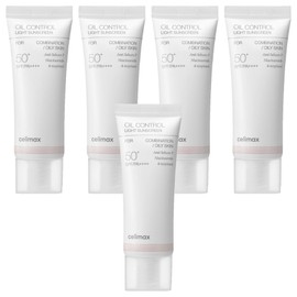 Cellimax Oil Control Light Sun Cream SPF50+ PA++++, 40ml, 5 pieces / 셀리맥스 오일 컨트롤 라이트 선크림 SPF50+ PA++++, 40ml, 5개