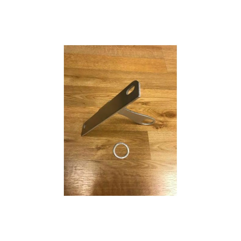 EACCESSORIES EA Flat License Plate Relocation Holder Bracket for Honda
