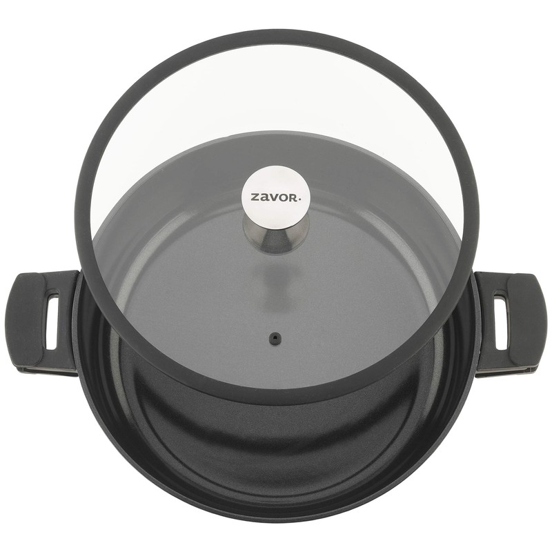 ZAVOR Noir 6 Qt Sauté Pan - Premium Cast Aluminum