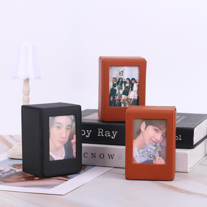 Deck Case, Trading Card Case, Storage Box, PU Leather, Magnetic