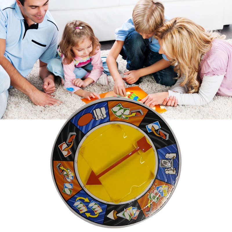 Turntable Card Board Game Family Home Bar Christmas Party Desktop