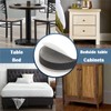Bonsicoky 8 Pcs Self-Adhesive Furniture Bed Risers, Round Table Risers
