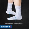 Zamst A1 White Ankle Brace for Sports - Breathable Sports