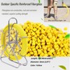 INTBUYING Fish Tape Fiberglass 425FT 6MM Duct Rodder with Brake