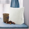 Johnear Triangular Headboard Pillow Daybed Wedge Pillow Cotton Linen Large