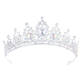 Crystal Crown and Tiara For Women - Rhinestone Headband For Princess Girls,Bridal Hair Accessories For Weddings Birthday
