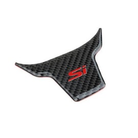 Duoles Carbon Fiber Steering Wheel Cover Panel Frame Trim for Honda Civic Si 2016-2017 2018 2019