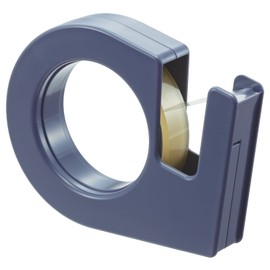 Nichiban TC-18EC Selo Tape, Large Roll with Cutter, Hand Cutter (Straight Cut) 0.7 inches (18 mm x 20 m) Blue