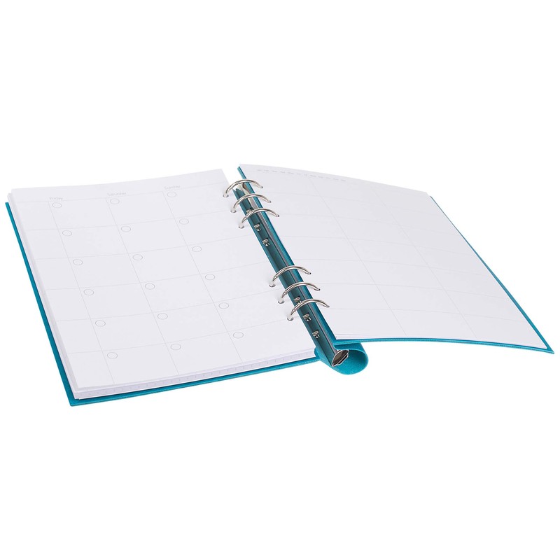 Filofax A5 Clipbook Classic - Petrol Blue