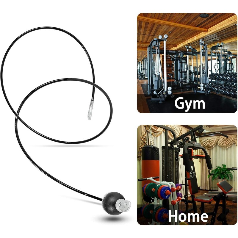 JOZMMZEOOA Fitness Cable Pull, 2 m Cable Pull, Fitness Gym,