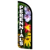 Vista Products PERENNIALS (Flowers) Premium Windless Feather Banner Flag Kit