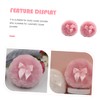TOVINANNA 2pcs Luxury Fluffy Powder Puff Gentle for Soft Cotton