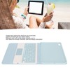 Tablet Case with Magnetic Keyboard Pencil Holder Touchpad for IOS