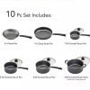 Tramontina Primaware Non-stick Cookware Set, 10 Piece