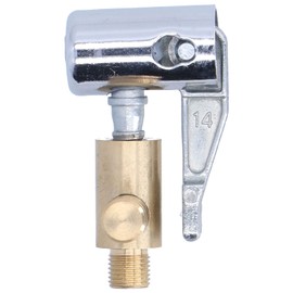 KIMISS Air Chuck, Universal Car Air Pump Boquilla Adaptador Inflado rápido Desinflado Neumático Inflador Conector