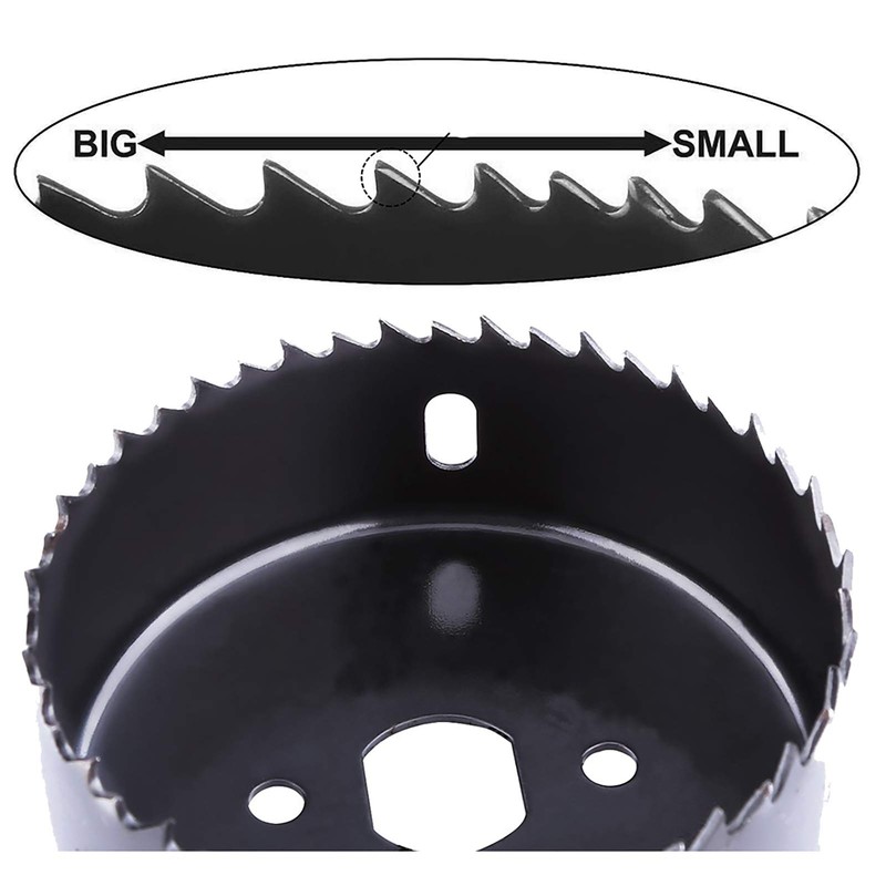 NORTOOLS Hole Saw 11 PCS HoleSaw Kit with 8PCS 19-64