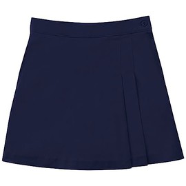 Classroom School Uniforms Big Girls Stretch Double-Pleated Scooter, Dark Navy, 10h