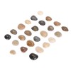 25pcs Rune Stones Set Good Luck Eliminate Negativity Lightweight Divination