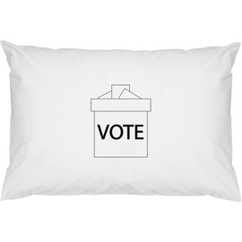 2 x 'Voting Ballot Box' Cotton Pillow Cases (PW00035226)