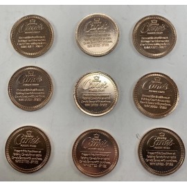 Raising Cane's Restaurants 2022 New Orleans Mardi Gras Raising Cane's Doubloon 9ct-Extra Cane's sauce free