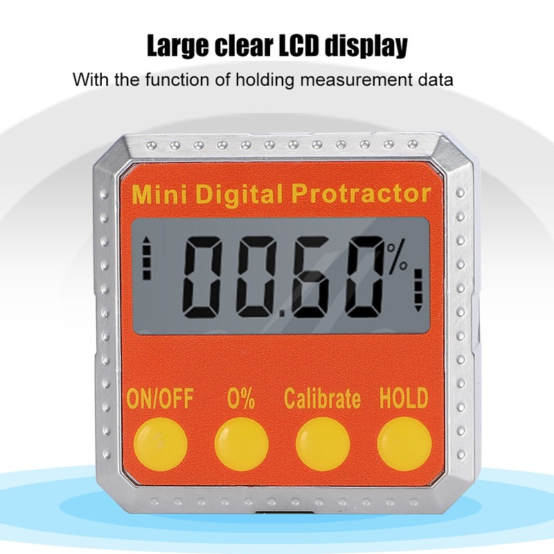 Digital Inclinometer Protractor Electronic Level Box 360 Degree Angle Finder