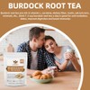 Burdock Root Tea - Natural Burdock Root Herbal Tea Bags