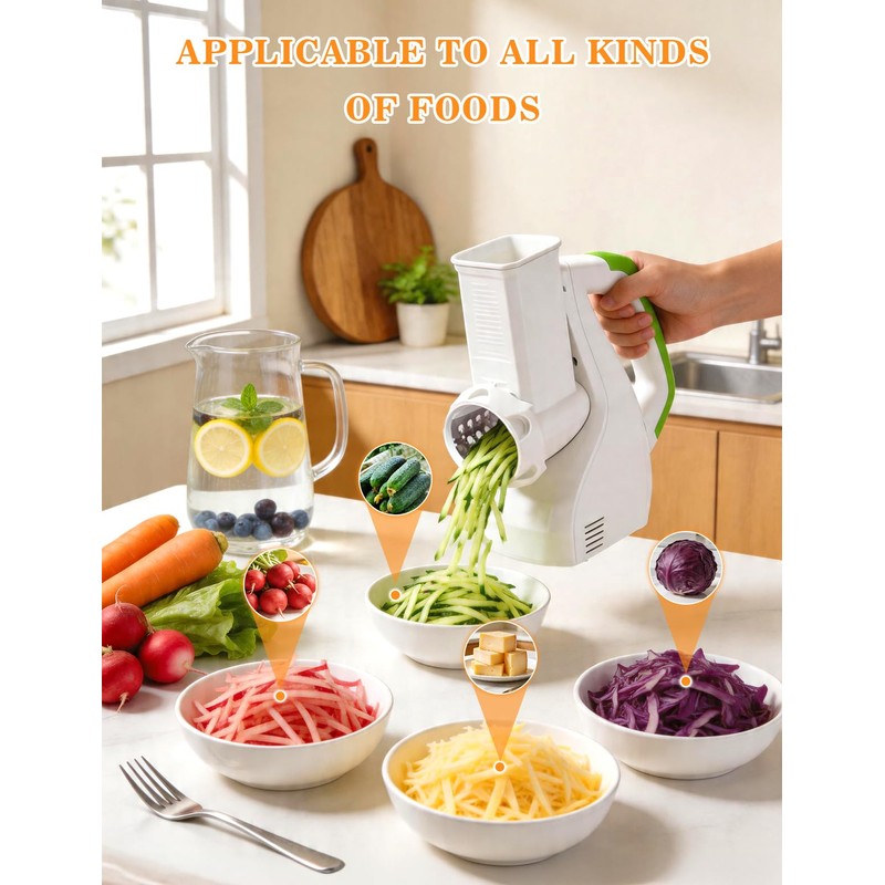 Shred Cone Replacement Compatible with Presto Salad Shooter 02910 &