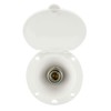 RecPro RV Exterior Spray Port Hook-Up Connector | Optional Hose