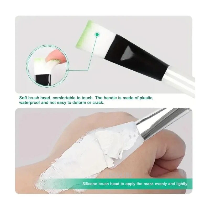 Mascarilla Bowl Preparación Facial Brochas