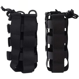 DFsucces Water Bottle Cover, Bottle Case, Adjustable Water Bottle Holder, Compatible with Mall Mountaineering, Biking, Airsoft, Compatible with 10.1 fl oz (300 ml) - 27.6 fl oz (800 ml) Bottles