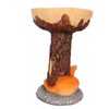Cat Bird Bath Statue Durable Resin Bird Bath Bowl Exquisite