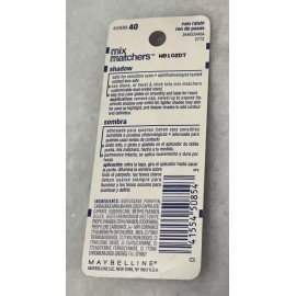 Maybelline New York 5 Maybelline Mix Matchers Shadow - 40 Rum Raisin - 0.018 oz Limited Edition