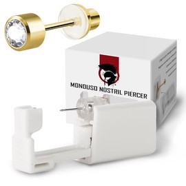 Piercer KIT Sterile Disposable Earring Maker Gun with Alcohol Swabs and Marker, Easy to Use at Home, Suitable for Women and Men for Ear and Helix Warrior 6 Pieces