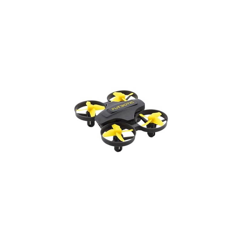 Flybotic Tech Drone Remote Controlled Drone Infrared Yellow 8 cm