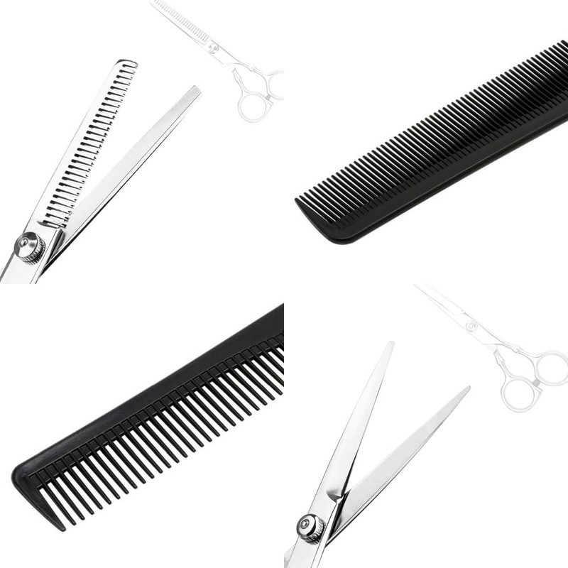 BTtime Hairdressing Scissors Stainless Steel Set with Thinning Shears Hair