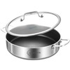 LOLYKITCH Tri-Ply Stainless Steel 10 Inch Non-Stick Sauté Pan with