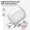 Aircawin for Airpods Pro 2 Case Clear,Soft TPU Clear Case