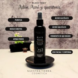 Tónico Anti Imperfecciones Ajo/aha/bha Facial Corporal Acne Acneica Día/noche