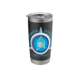 Lower Decks Cetacean Ops Delta Logo Stainless Steel Insulated Tumbler