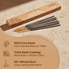 Premium White Copal Incense Sticks - 100% Pure Mayan Resin,