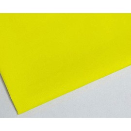 Plain Lemon Polycotton Fabric - 45 inch / 112 cm Wide - 40+ Colours (Lemon, 1 METRE)