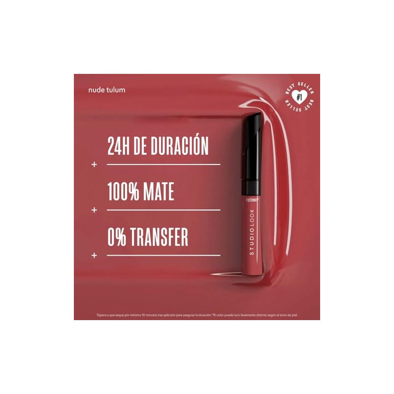 Cyzone Studio Look Labial Líquido Mate 6 ml – Larga