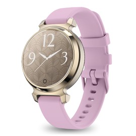 NOOETAH Sport Silicone Band Replacement Strap Compatible for Garmin Lily 2 Smart Watch (Hyacinth Purple)