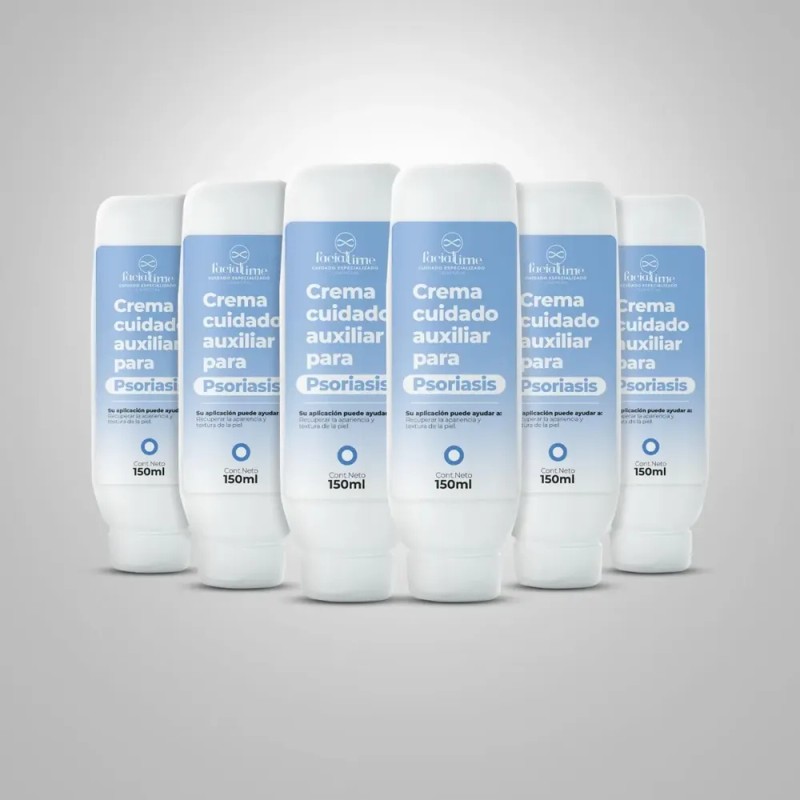 Kit 6 Crema Auxiliar Para Psoriasis Alivia La Picazón Lote
