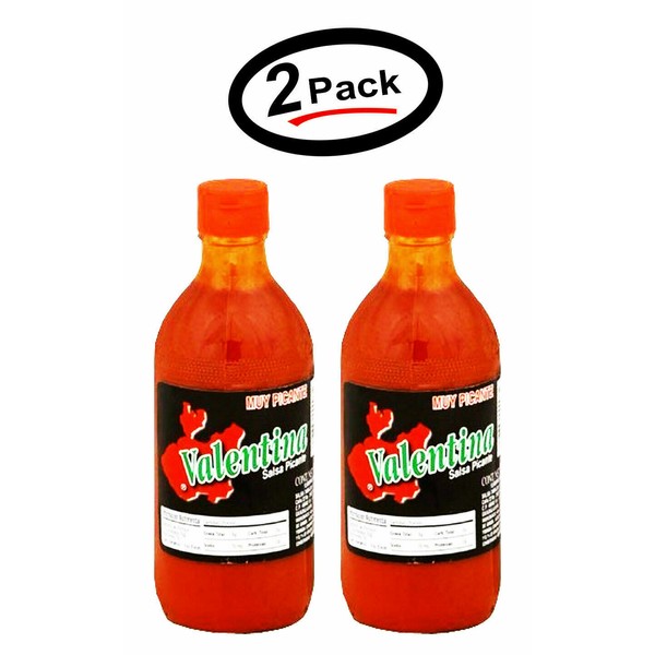 2 Valentina Black Label Extra Hot Sauce-12.5 oz (2 Pack) Best seller - Free Ship