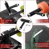 POFET 2pcs All-In-One Skate Tools Multi-function Portable Skateboard T Tool