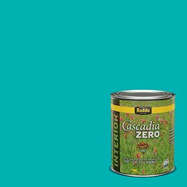 Rodda Paint CASCADIA ZERO Interior Semi-Gloss Paint & Primer in One, Quart, Pleasant Stream