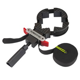 POWERTEC 71017V Quick Release Band Clamp | Woodworking Frame Clamping Strap Holder