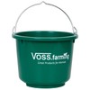 VOSS.farming Construction and stable bucket, 12 litres, universal bucket, for