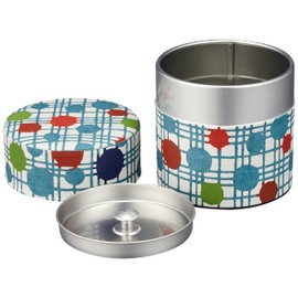 yamako- Tea Container is ikarasa It Small Polka Dot Grid 87587